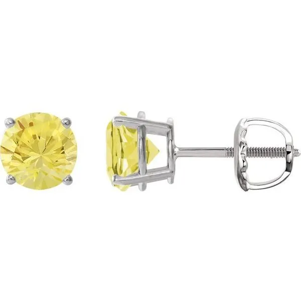 Round 4-Prong Lightweight Stud Earrings Hopman Jewelers Elkhart, IN