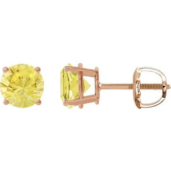 Round 4-Prong Lightweight Stud Earrings Trenton Jewelers Ltd. Trenton, MI