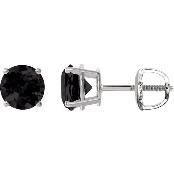 Round 4-Prong Lightweight Stud Earrings J. West Jewelers Round Rock, TX