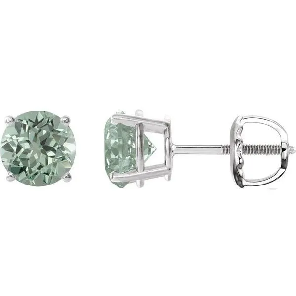 Round 4-Prong Lightweight Stud Earrings Spath Jewelers Bartow, FL