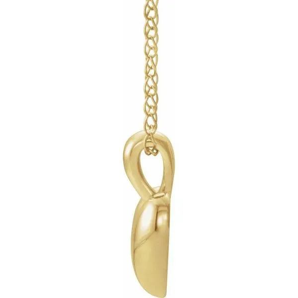 Youth Heart Necklace Image 2 Hopman Jewelers Elkhart, IN