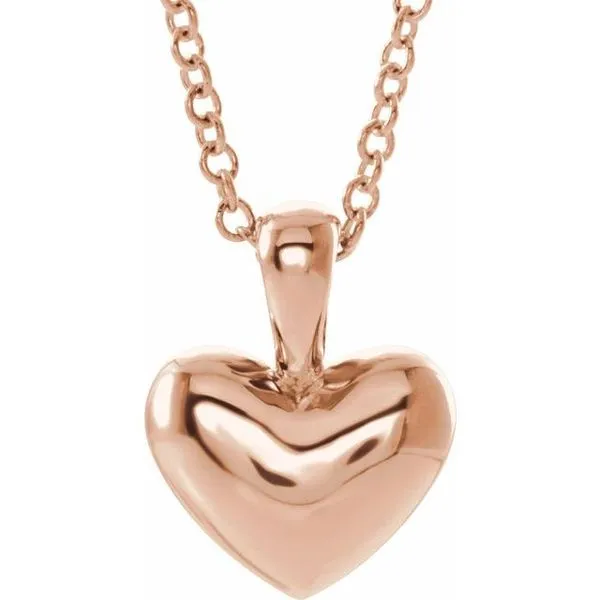 Youth Heart Necklace J. Meredith Jewelers Delafield, WI
