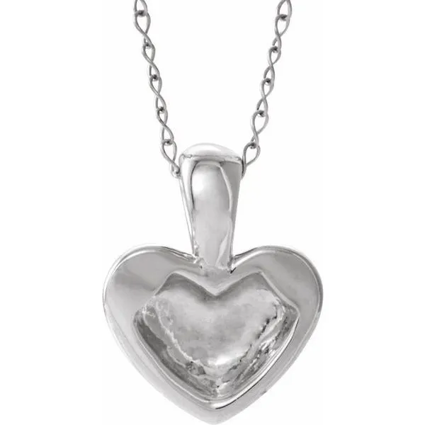 Youth Heart Necklace Image 3 M. J. Thomas Jewelers, Ltd. Stratford, CT