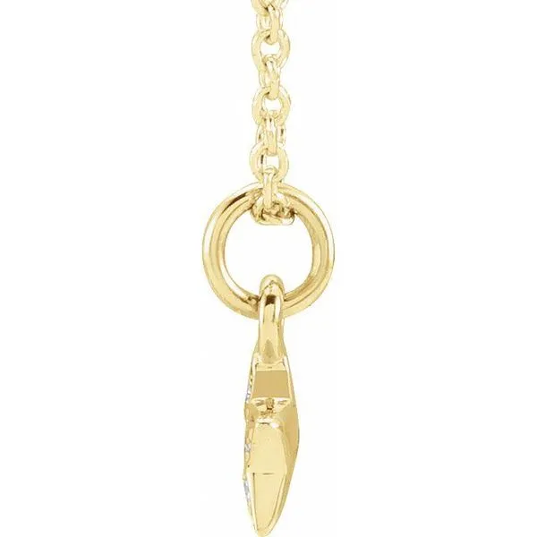 Youth Petite Star Necklace Image 2 Hopman Jewelers Elkhart, IN