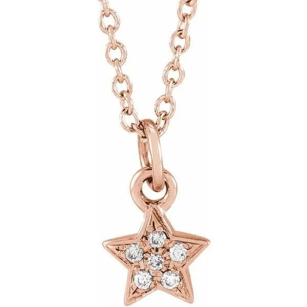 Youth Petite Star Necklace Hopman Jewelers Elkhart, IN