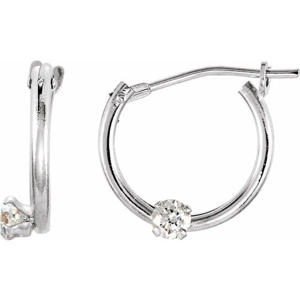 Youth Accented Hoop Earrings Smith Jewelers Franklin, VA