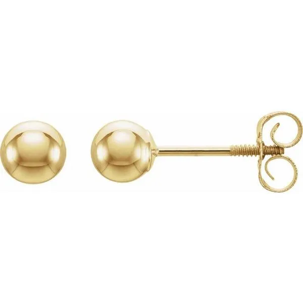 Youth Ball Stud Earrings James & Williams Jewelers Berwyn, IL