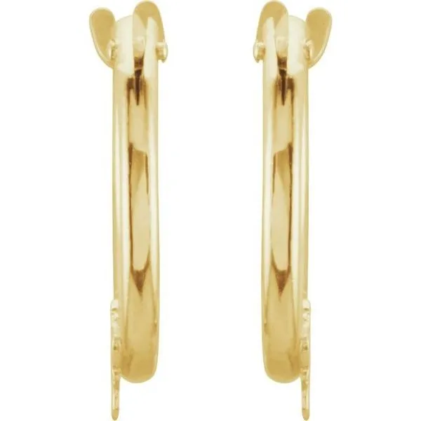 Youth Star Hoop Earrings Image 2 Arnold's Jewelry and Gifts Logansport, IN