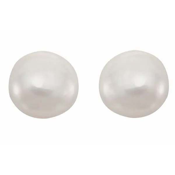 Youth Pearl Stud Earrings Image 2 Smith Jewelers Franklin, VA