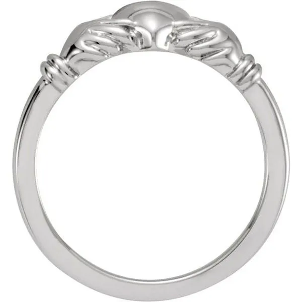 Youth Claddagh Ring Image 2 Rebel Diamonds New Hampton, IA