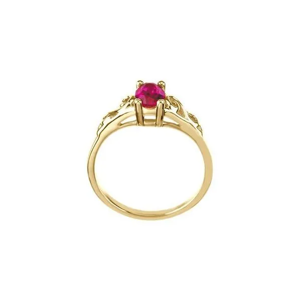 Youth Precious Gift™ Birthstone Ring Image 2 J. Meredith Jewelers Delafield, WI