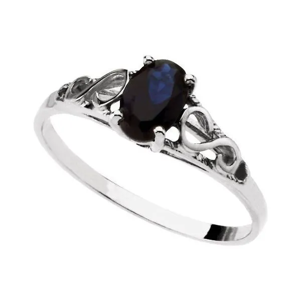 Youth Precious Gift™ Birthstone Ring Image 2 Hopman Jewelers Elkhart, IN