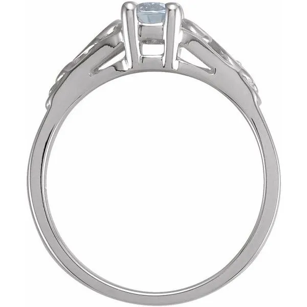 Youth Precious Gift™ Birthstone Ring Image 2 Rasmussen Jewelers Spanish Fork, UT