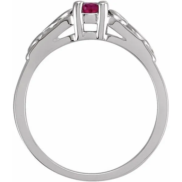 Youth Precious Gift™ Birthstone Ring Image 2 Rasmussen Jewelers Spanish Fork, UT