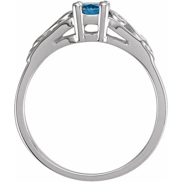 Youth Precious Gift™ Birthstone Ring Image 2 Arnold's Jewelry and Gifts Logansport, IN