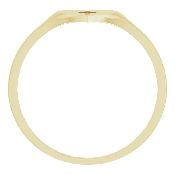 Youth Heart & Cross Ring Image 2 Arnold's Jewelry and Gifts Logansport, IN