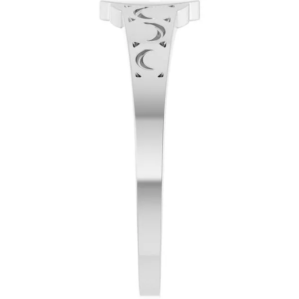 Youth Cross Signet Ring Image 4 Rasmussen Jewelers Spanish Fork, UT