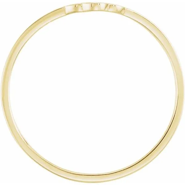 Youth Cross Signet Ring Image 2 Milan's Jewelry Inc Sarasota, FL