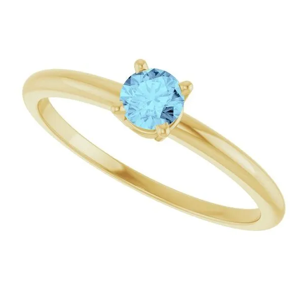 Youth Birthstone Ring Image 4 Rasmussen Jewelers Spanish Fork, UT