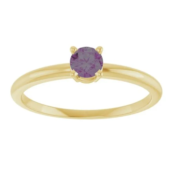 Youth Birthstone Ring Image 3 Hopman Jewelers Elkhart, IN