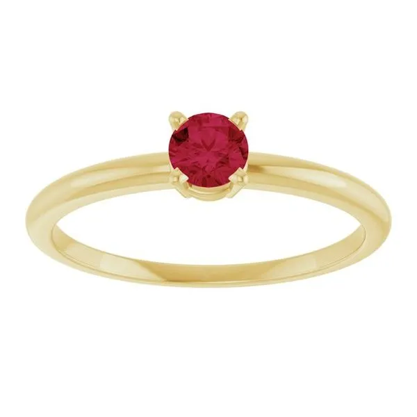 Youth Birthstone Ring Image 2 Rasmussen Jewelers Spanish Fork, UT
