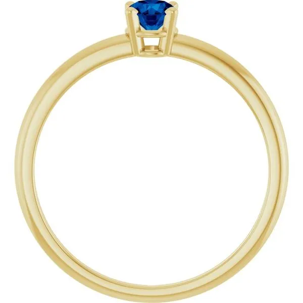 Youth Birthstone Ring Image 5 Hopman Jewelers Elkhart, IN