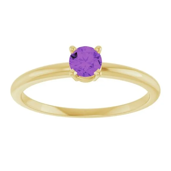 Youth Birthstone Ring Image 2 J. Meredith Jewelers Delafield, WI