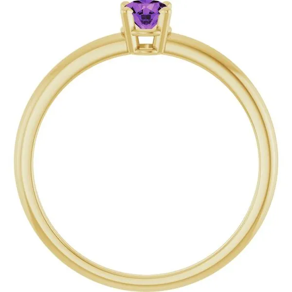 Youth Birthstone Ring Image 5 J. Meredith Jewelers Delafield, WI