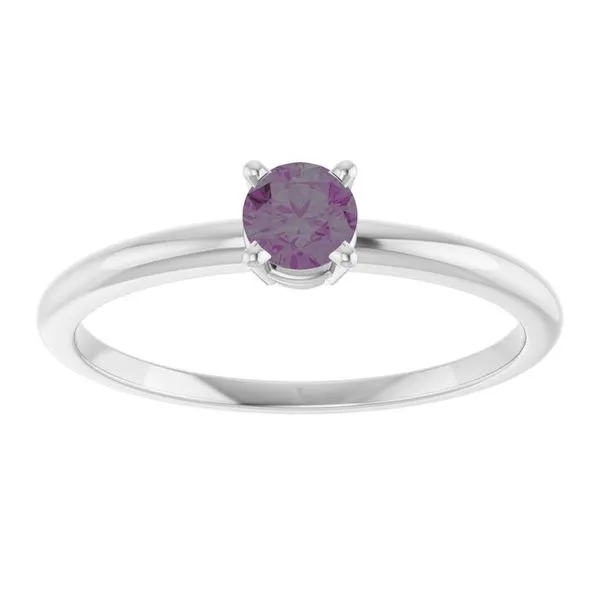 Youth Birthstone Ring Image 3 J. Meredith Jewelers Delafield, WI