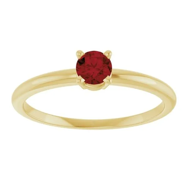 Youth Birthstone Ring Image 2 Hopman Jewelers Elkhart, IN
