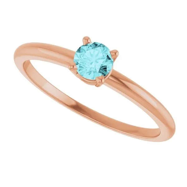 Youth Birthstone Ring Image 4 Hopman Jewelers Elkhart, IN