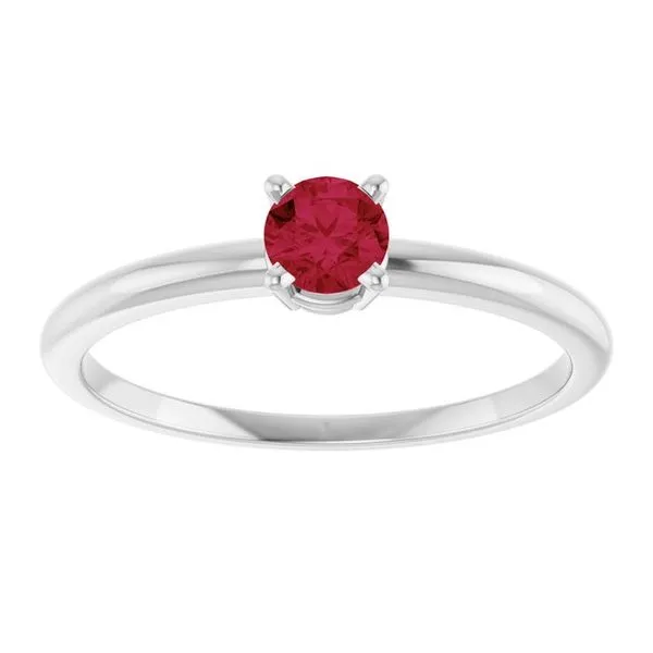 Youth Birthstone Ring Image 2 Hopman Jewelers Elkhart, IN