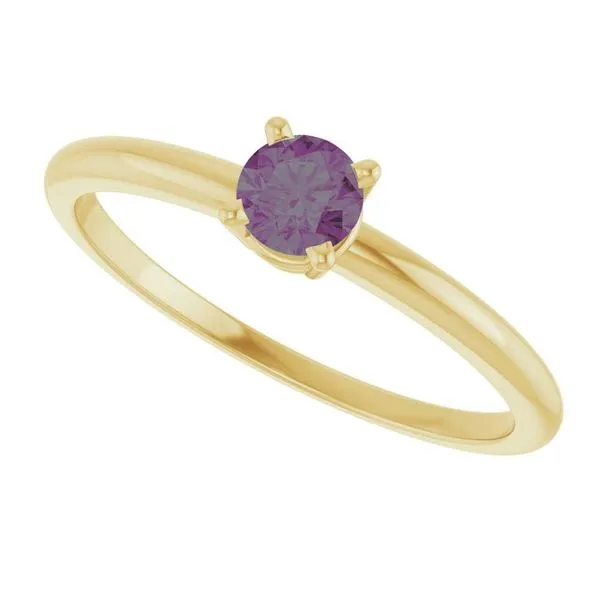 Youth Birthstone Ring Image 5 J. Meredith Jewelers Delafield, WI