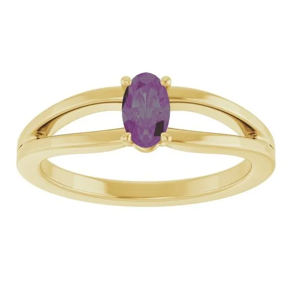 Youth Birthstone Ring Image 3 M. J. Thomas Jewelers, Ltd. Stratford, CT