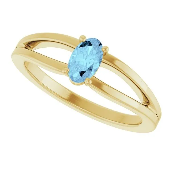 Youth Birthstone Ring Image 5 Cherry Street Jewelers Tulsa, OK