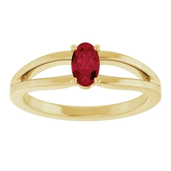 Youth Birthstone Ring Image 3 Rick's Jewelers California, MD
