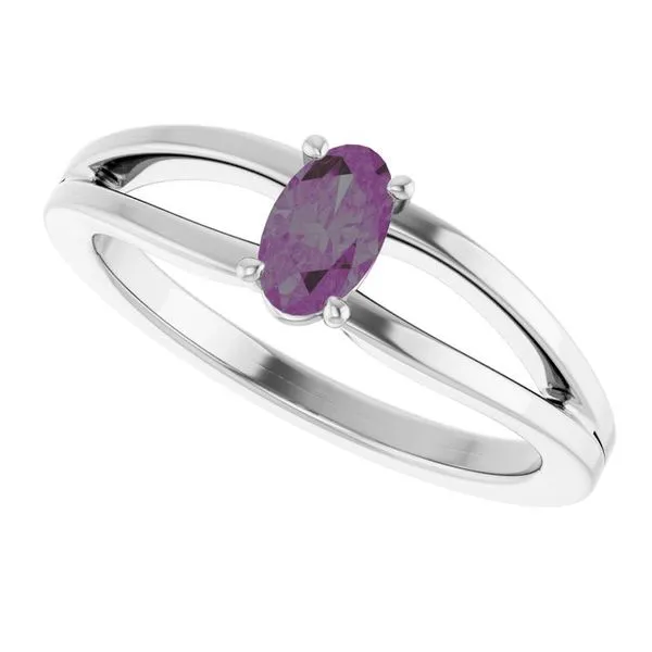 Youth Birthstone Ring Image 5 J. Meredith Jewelers Delafield, WI