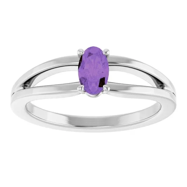 Youth Birthstone Ring Image 3 Hopman Jewelers Elkhart, IN