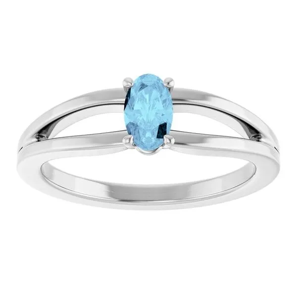 Youth Birthstone Ring Image 3 Hopman Jewelers Elkhart, IN