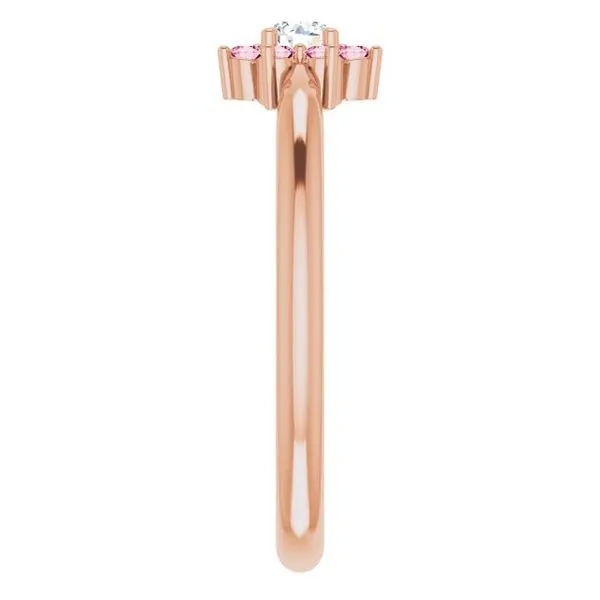 Youth Flower Ring Image 4 M. J. Thomas Jewelers, Ltd. Stratford, CT