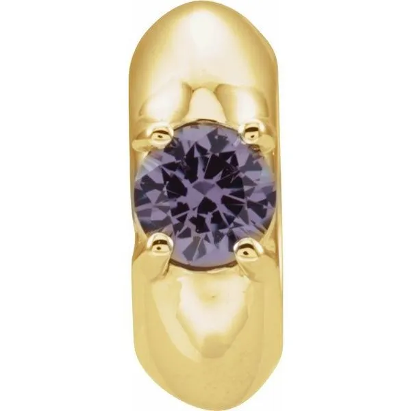 Birth of a Child® Miniature Imitation Birthstone Ring Pendant Leslie E. Sandler Fine Jewelry and Gemstones rockville , MD