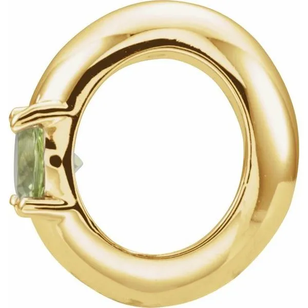 Birth of a Child® Miniature Imitation Birthstone Ring Pendant Image 2 Rasmussen Jewelers Spanish Fork, UT