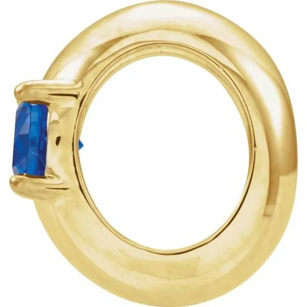 Birth of a Child® Miniature Imitation Birthstone Ring Pendant Image 2 Arnold's Jewelry and Gifts Logansport, IN