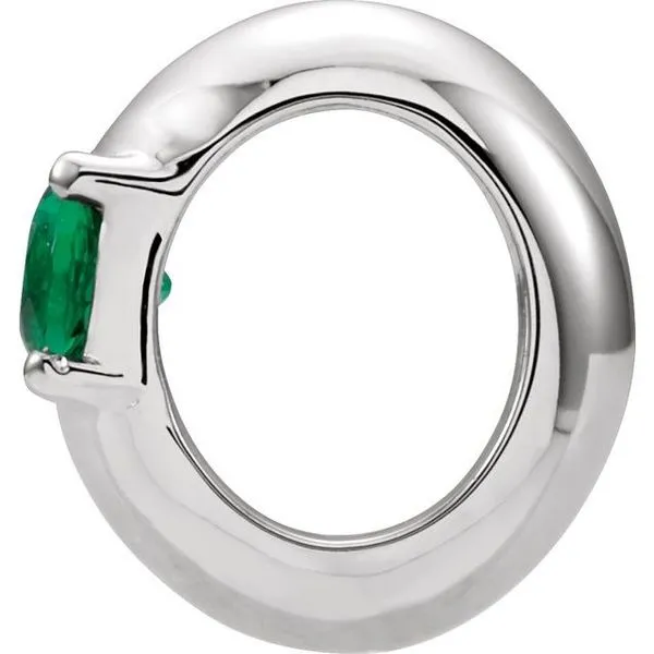 Birth of a Child® Miniature Imitation Birthstone Ring Pendant Image 2 Hopman Jewelers Elkhart, IN