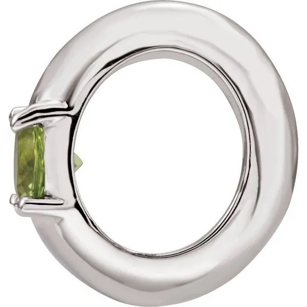 Birth of a Child® Miniature Imitation Birthstone Ring Pendant Image 2 Arnold's Jewelry and Gifts Logansport, IN