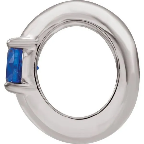 Birth of a Child® Miniature Imitation Birthstone Ring Pendant Image 2 J. Meredith Jewelers Delafield, WI