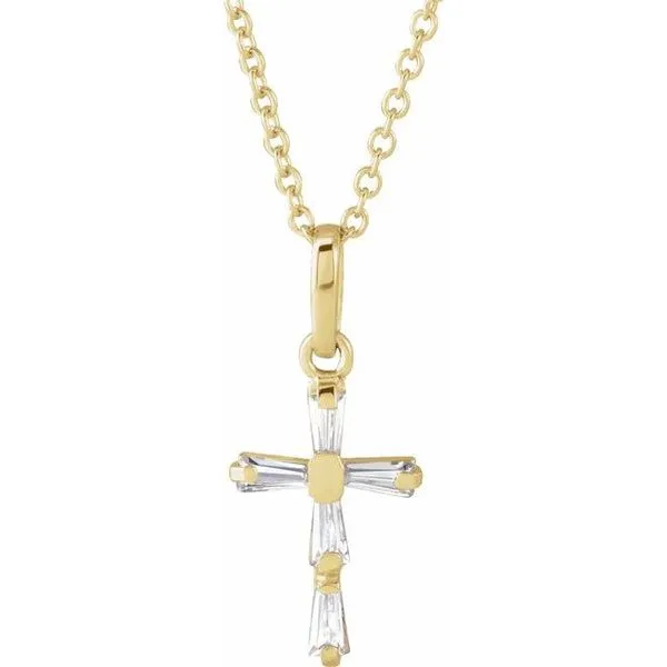 Youth Cross Necklace J. Meredith Jewelers Delafield, WI