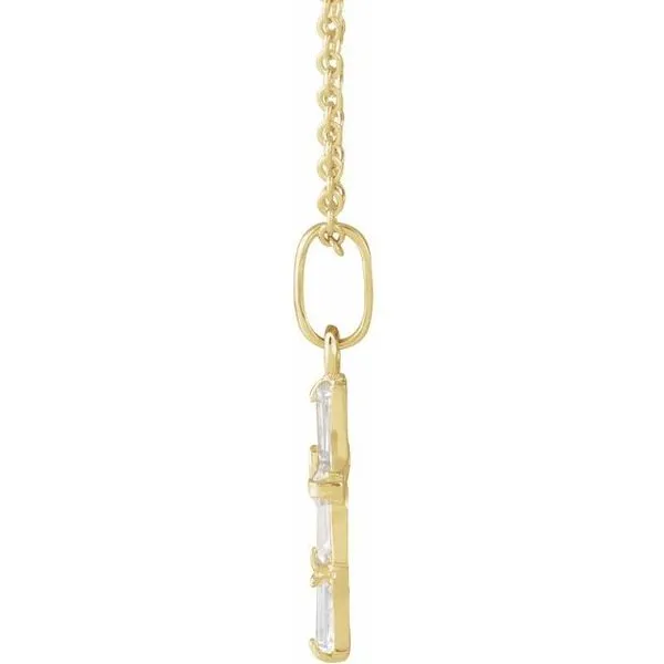 Youth Cross Necklace Image 2 J. Meredith Jewelers Delafield, WI