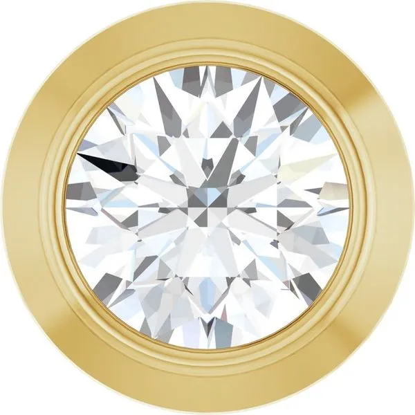 Round Bezel-Set Slide Pendant Moseley Diamond Showcase Inc Lexington, SC