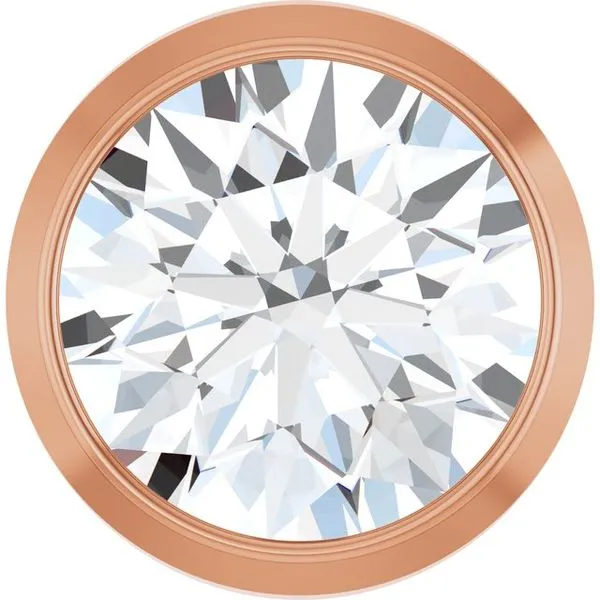 Round Bezel-Set Slide Pendant Hopman Jewelers Elkhart, IN